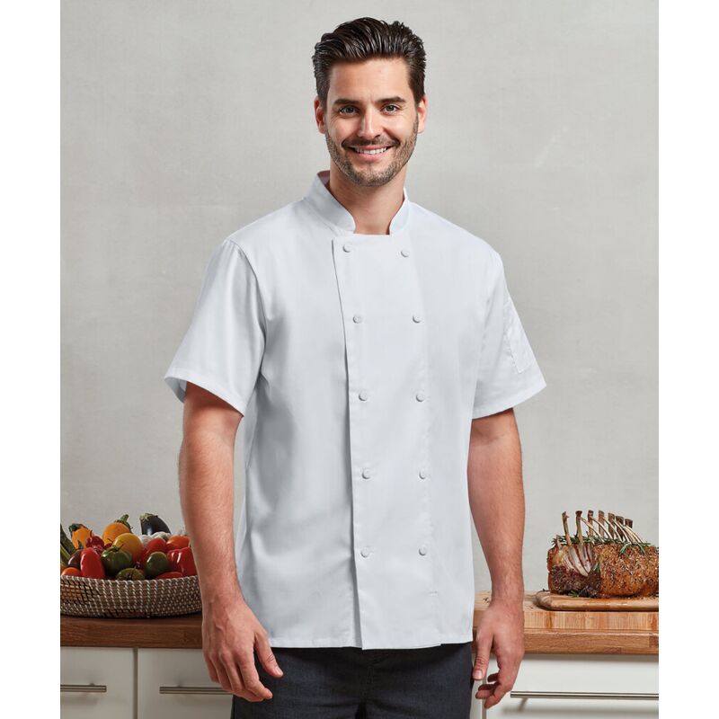 Chefs Coolchecker® short sleeve jacket Thumbnail