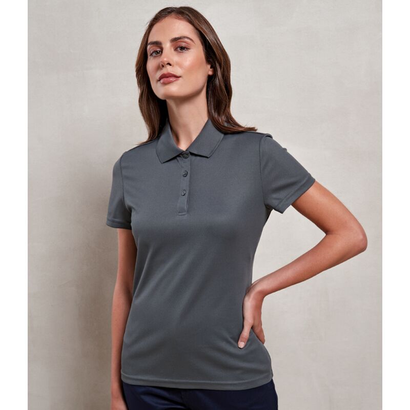 Premier Ladies Spun Dyed Recycled Polo Shirt Thumbnail