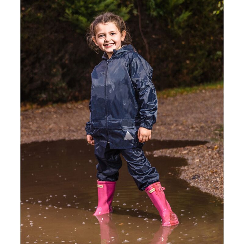 Junior waterproof jacket and trouser set Thumbnail