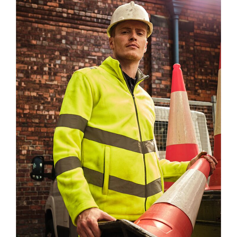 Regatta High Visibility Pro Contract Thor Fleece Jacket Thumbnail