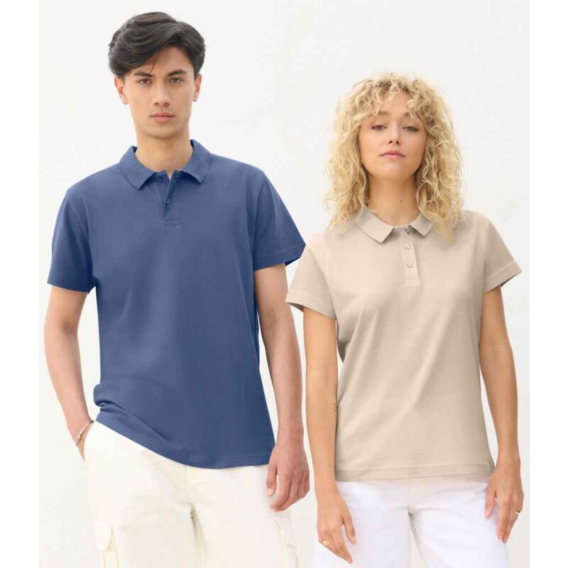 SOL'S Unisex Pulse Twin Piqué Polo Shirt Thumbnail