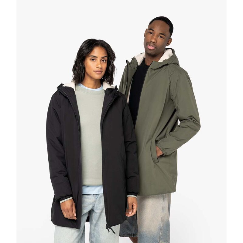 Native Spirit Unisex Sherpa Lined Waterproof Jacket Thumbnail