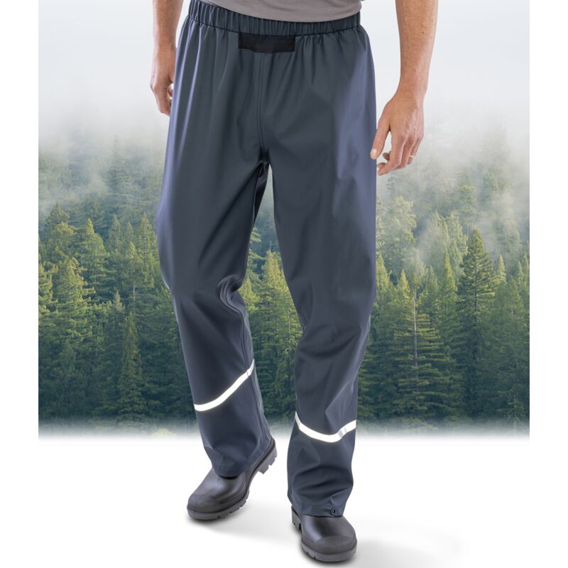Result Recycled Prism PU Waterproof Trousers Thumbnail