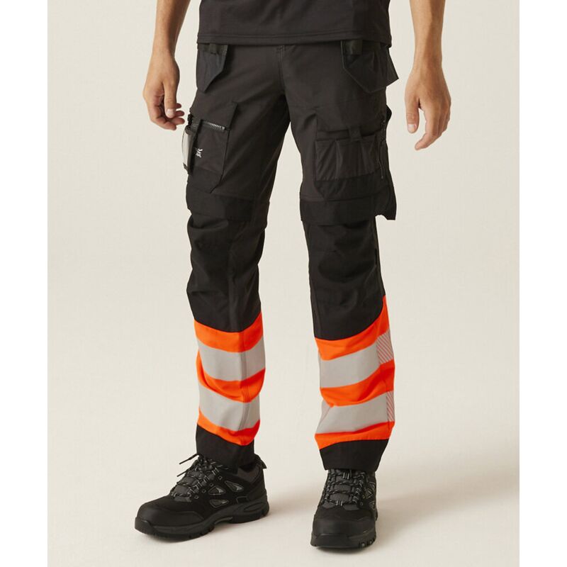 Hi-Vis X-Pro Stretch holster trousers (Class 1) Thumbnail