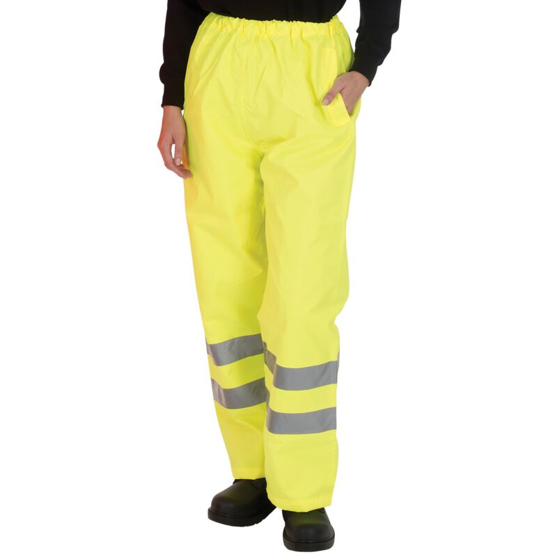 Hi-Vis Waterproof Over Trousers Thumbnail