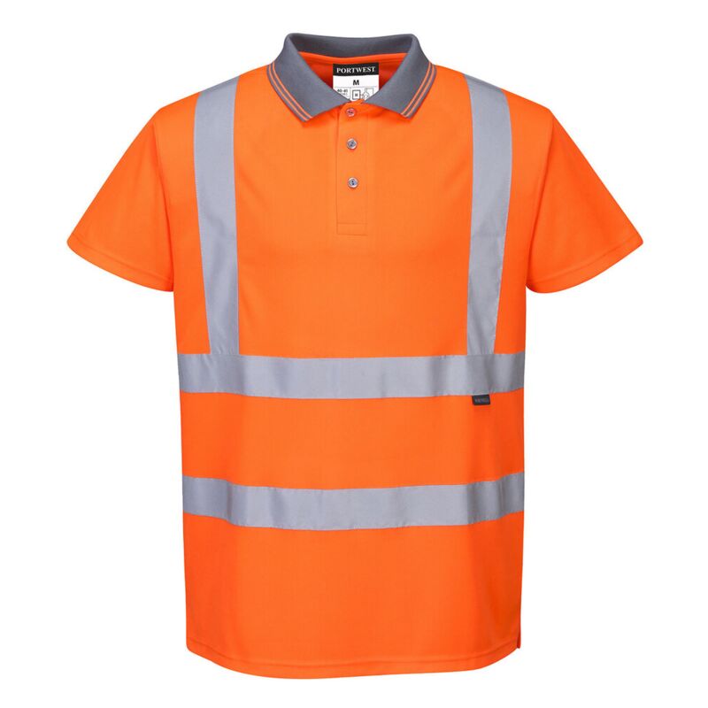 Hi-vis short sleeved polo (S477/RT22) Thumbnail