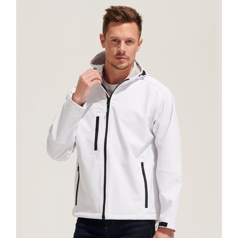 SOL'S Replay Hooded Soft Shell Jacket Thumbnail