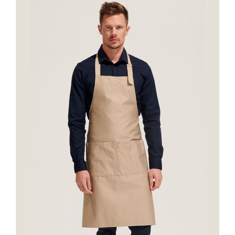 SOL'S Gala Long Bib Apron Thumbnail