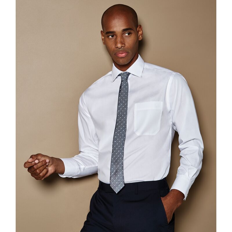 Kustom Kit Premium Long Sleeve Classic Fit Non-Iron Shirt Thumbnail