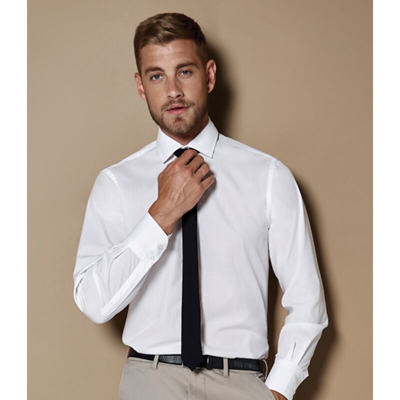 Kustom Kit Long Sleeve Tailored Business Shirt Thumbnail