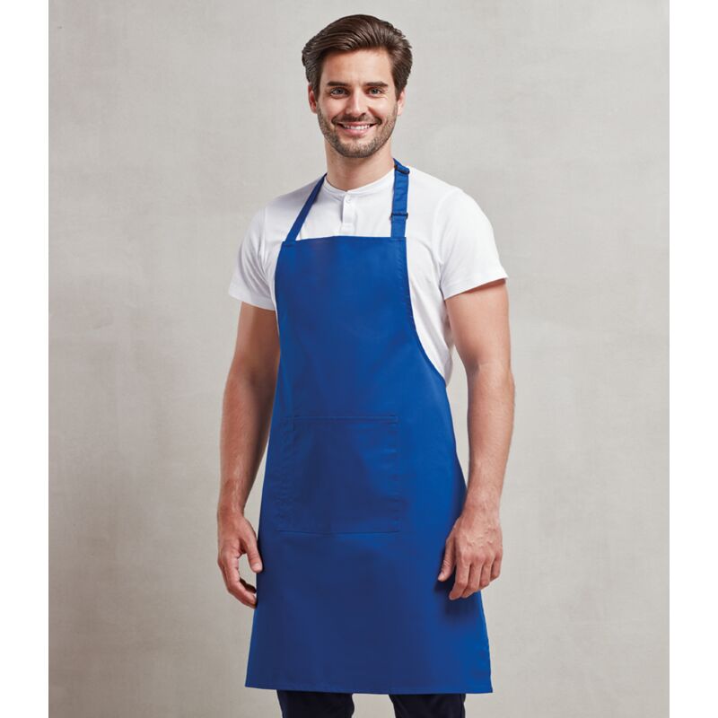 Premier 'Colours' Bib Apron with Pocket Thumbnail