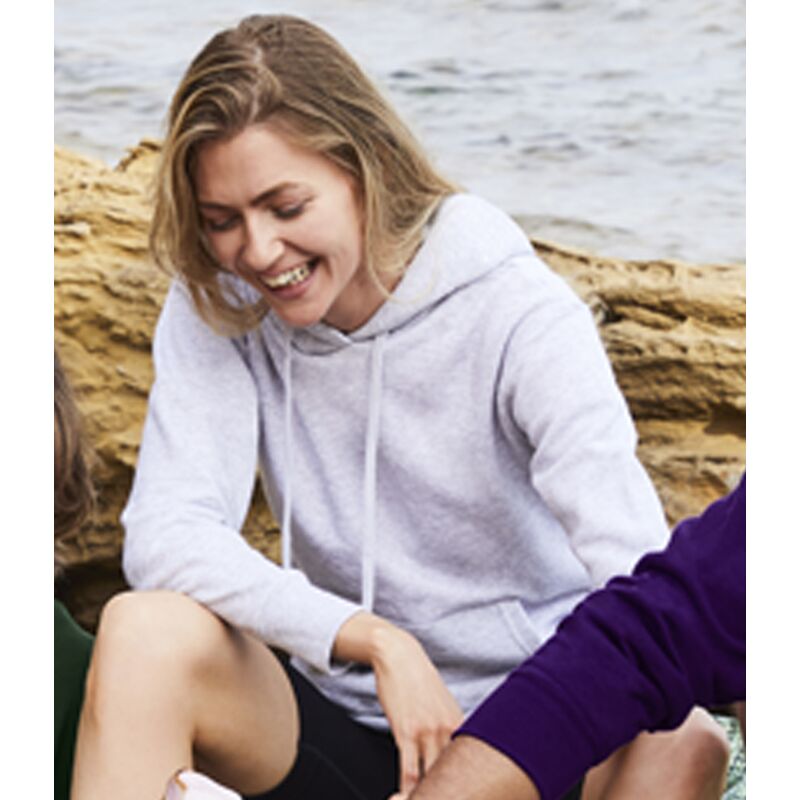 Fruit of the Loom Classic Lady Fit Hooded Sweatshirt Thumbnail