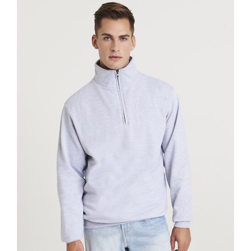 AWDis Sophomore Zip Neck Sweatshirt Thumbnail