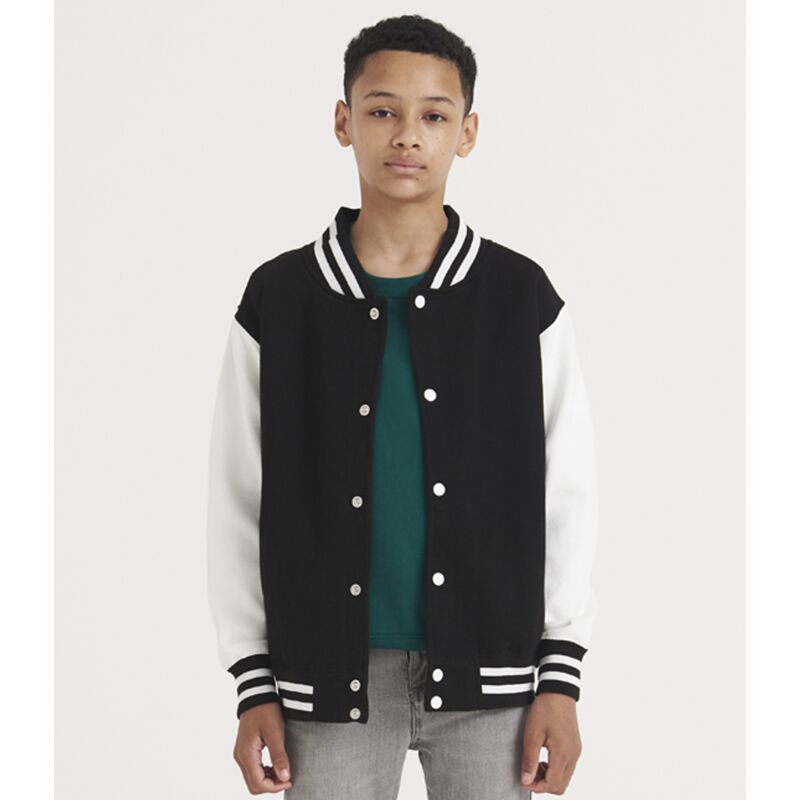 AWDis Kids Varsity Jacket Thumbnail