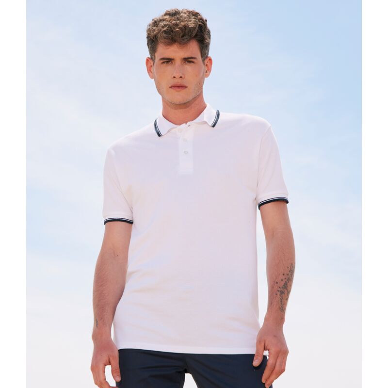 SOL'S Practice Tipped Cotton Piqué Polo Shirt Thumbnail