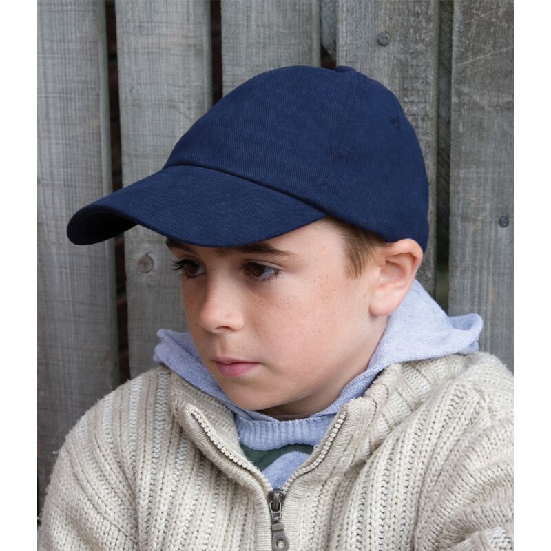 Result Kids Low Profile Heavy Brushed Cotton Cap Thumbnail