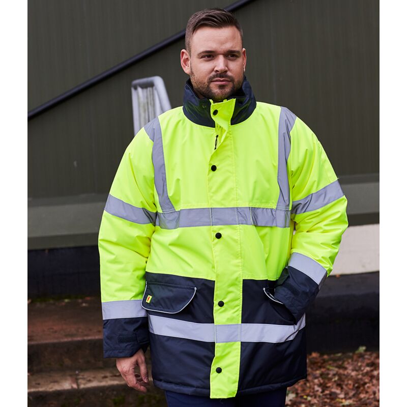 Warrior Hi-Vis Contrast Traffic Jacket Thumbnail