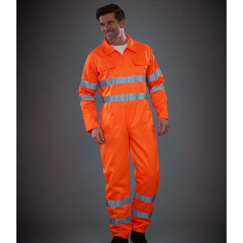 Yoko Hi-Vis Poly/Cotton Coverall Thumbnail