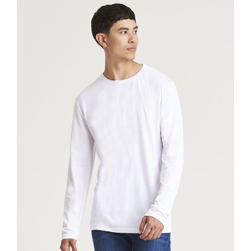 AWDis Long Sleeve Tri-Blend T-Shirt Thumbnail