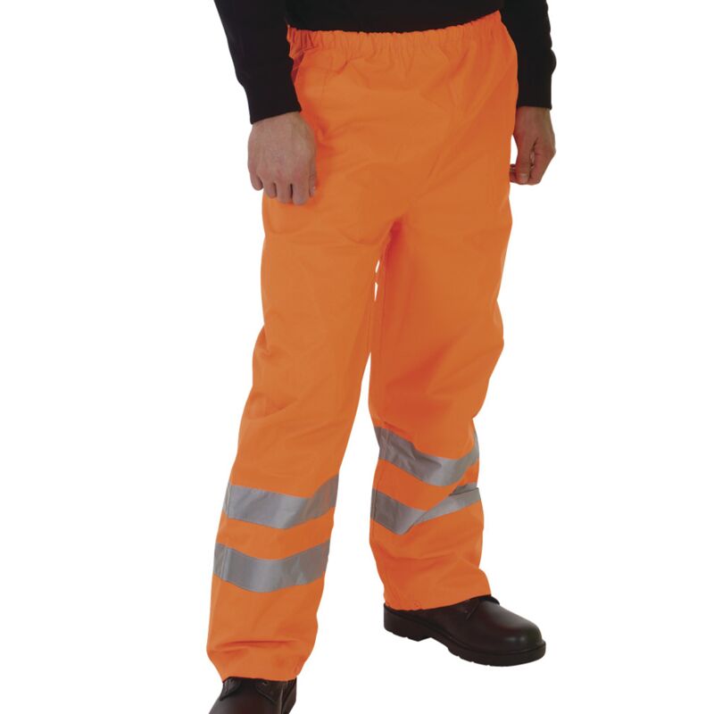 Yoko Hi-Vis Waterproof GO/RT Overtrousers Thumbnail