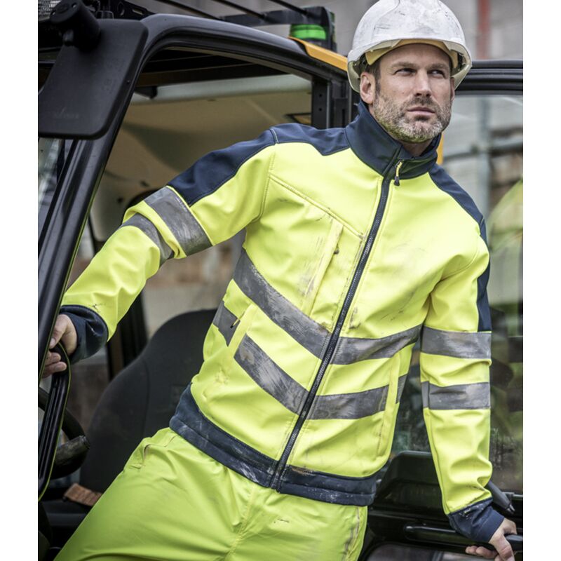 Regatta High Visibility Pro Soft Shell Jacket Thumbnail