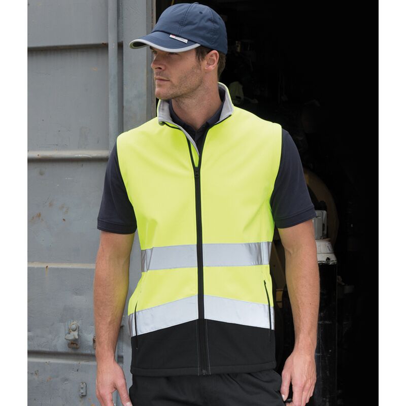 Result Safe-Guard Printable Safety Soft Shell Gilet Thumbnail