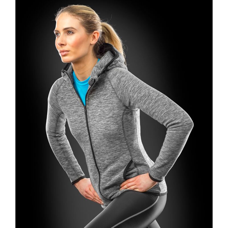 Spiro Ladies Micro Fleece Hoodie Thumbnail