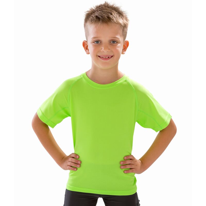 Spiro Kids Impact Performance Aircool T-Shirt Thumbnail