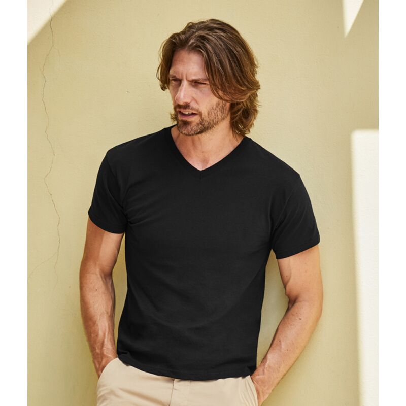 Fruit of the Loom Original V Neck T-Shirt Thumbnail