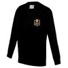AWDis Academy Kids V Neck Sweatshirt Thumbnail